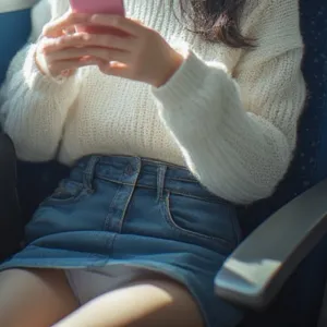 電車でのひと時