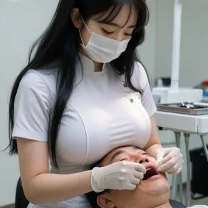 唾液を飲ませてくれる歯科医師