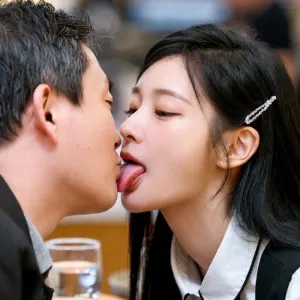 お口直しに店員とベロキス②