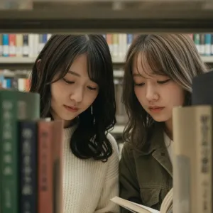 図書館で見た光景