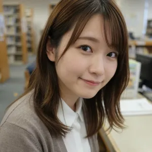 図書館で見た光景～司書さん～