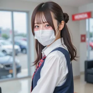 気になっていたｶｰﾃﾞｨｰﾗｰの受付の女の子(3人)が最後までサービスしてくれた。