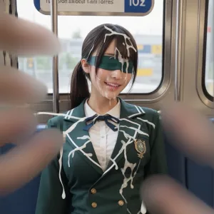 〈40枚〉目隠しぶっかけ💦