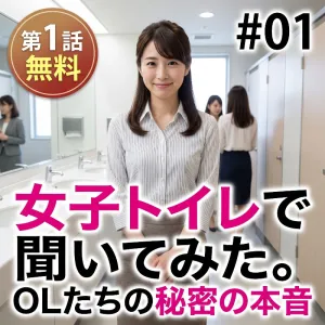 女子トイレで聞いてみた。OLたちの秘密の本音 #01