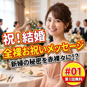 祝！結婚 全裸お祝いメッセージ #01【第1話無料】