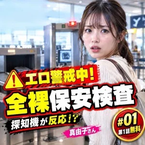 エロ警戒中！全裸保安検査 #01 真由子さん【第1話無料】