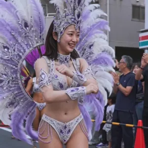 本気のサンバチャレンジ　このギャップがまた…