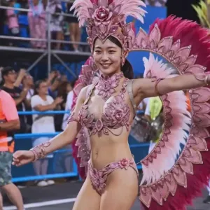本気のサンバチャレンジ　なかなかいい乳