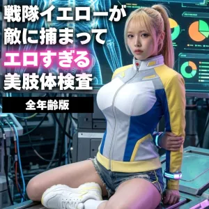 戦隊イエローが敵に捕まって美肢体検査【全年齢版】