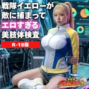 戦隊イエローが敵に捕まって美肢体検査【R-18フォロワー限定版】