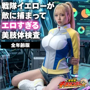 戦隊イエローが敵に捕まって美肢体検査【全年齢版】