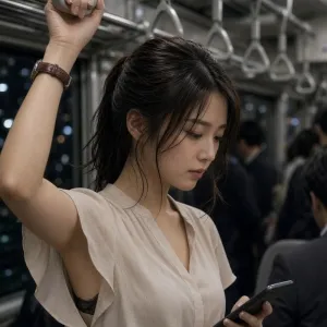 電車の天使ver3（動画51秒）
