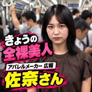 「きょうの全裸美人」アパレルメーカー広報・佐奈さん