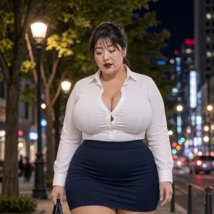 パンスト熟女、夫に電話しながら夜のNTR