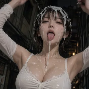 白いトロトロぶっかけ❤︎