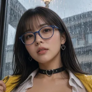 濡れ透け＋手マン　巨乳人妻こだまの場合(15秒)