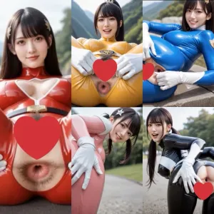 丸出し戦隊！ポロリンジャー！のアナル！