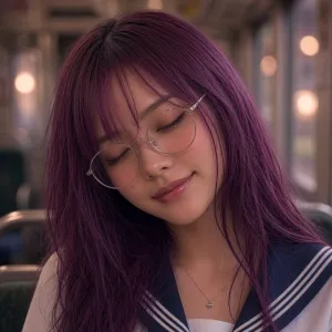 彼女の様子が...