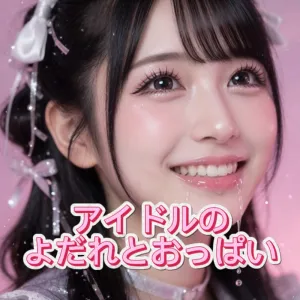アイドルのよだれとおっぱい❤︎